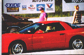 My Lil' Demon on the track